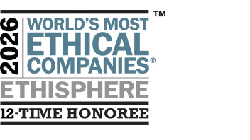 This is an image from Ethisphere, showing that U.S. Bank was named one of the world’s most ethical companies in 2026.