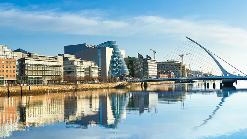 Bridge in Dublin Ireland