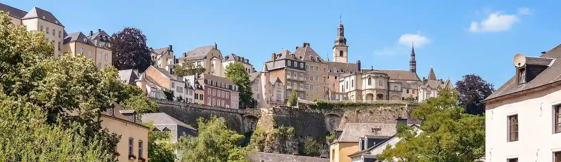 Large estate on a hill helping denote a European depositary bank Luxembourg 